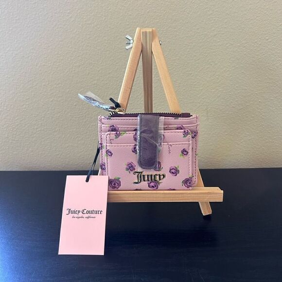 Juicy Couture Handbags - Juicy Couture BLOOMS AT NIGHT MAUVE
PLEATS PLEASE